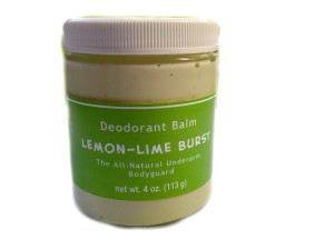 lemon-lime burst deodorant balm